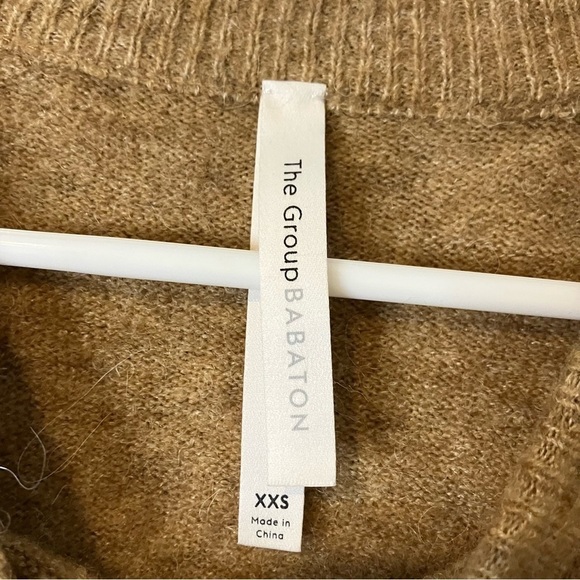 Aritzia the Group Babaton Thurlow Alpaca Wool Blend Sweater in Brown - Picture 10 of 11